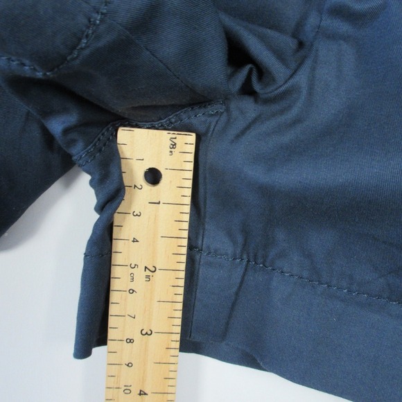 Banana Republic Martin Fit Chino Shorts Women 6 Blue Y2K Casual Preppy 206 - Picture 10 of 11